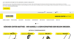 Desktop Screenshot of kaercher-center-matthes.de
